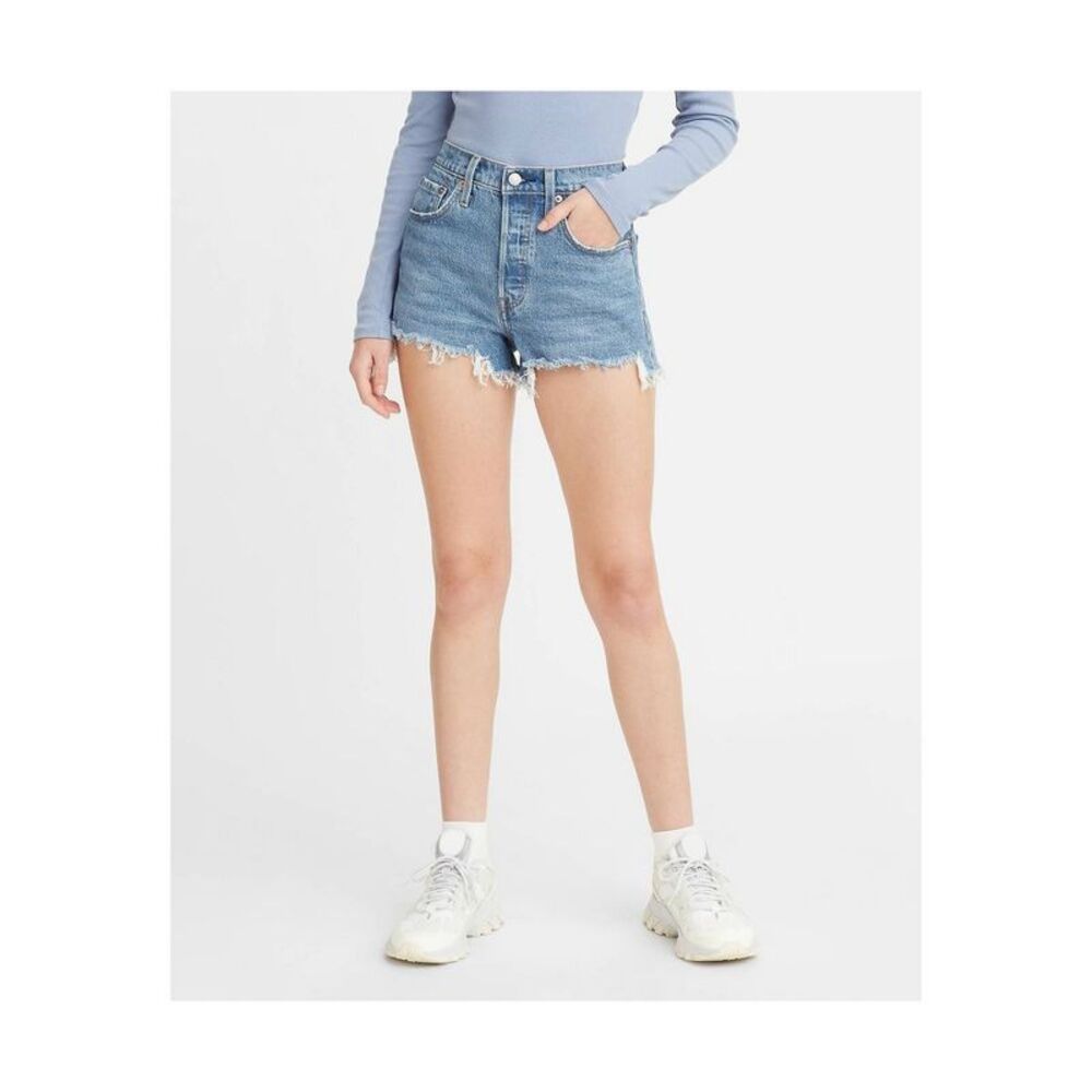 Levi's 501 Original Fit High-Rise Women's Jean Shorts - Jazz Solo 24